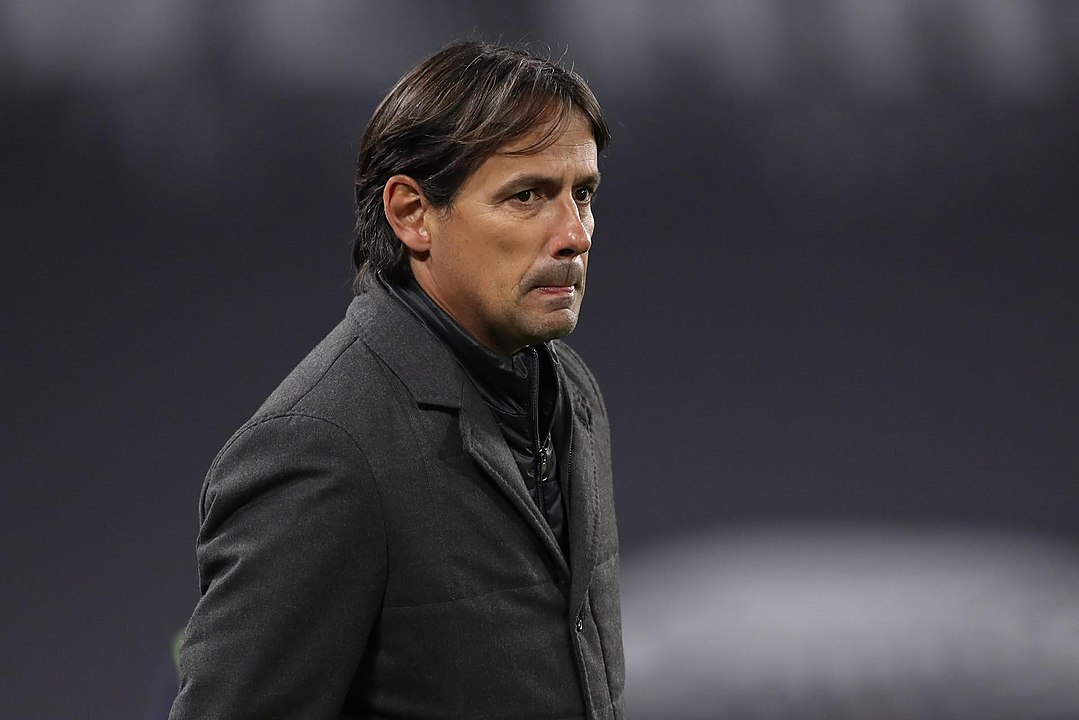 Simone Inzaghi, allenatore dell'Inter, una delle italiane in Champions di scena mercoledì