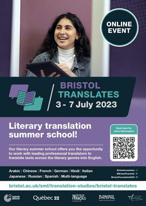 Bristol Translates Literary Translation Summer School: al via le candidature