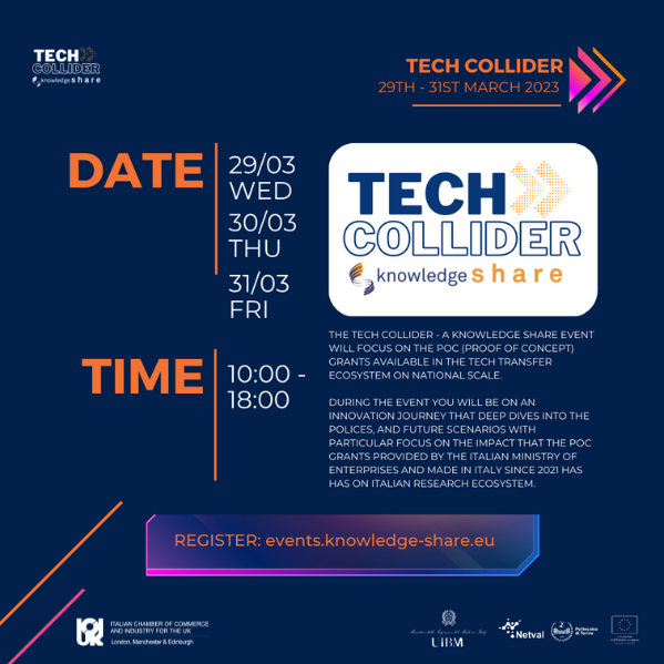 Green tech, rinnovabili, industria 4.0 e molto altro alla quarta edizione di Tech Collider