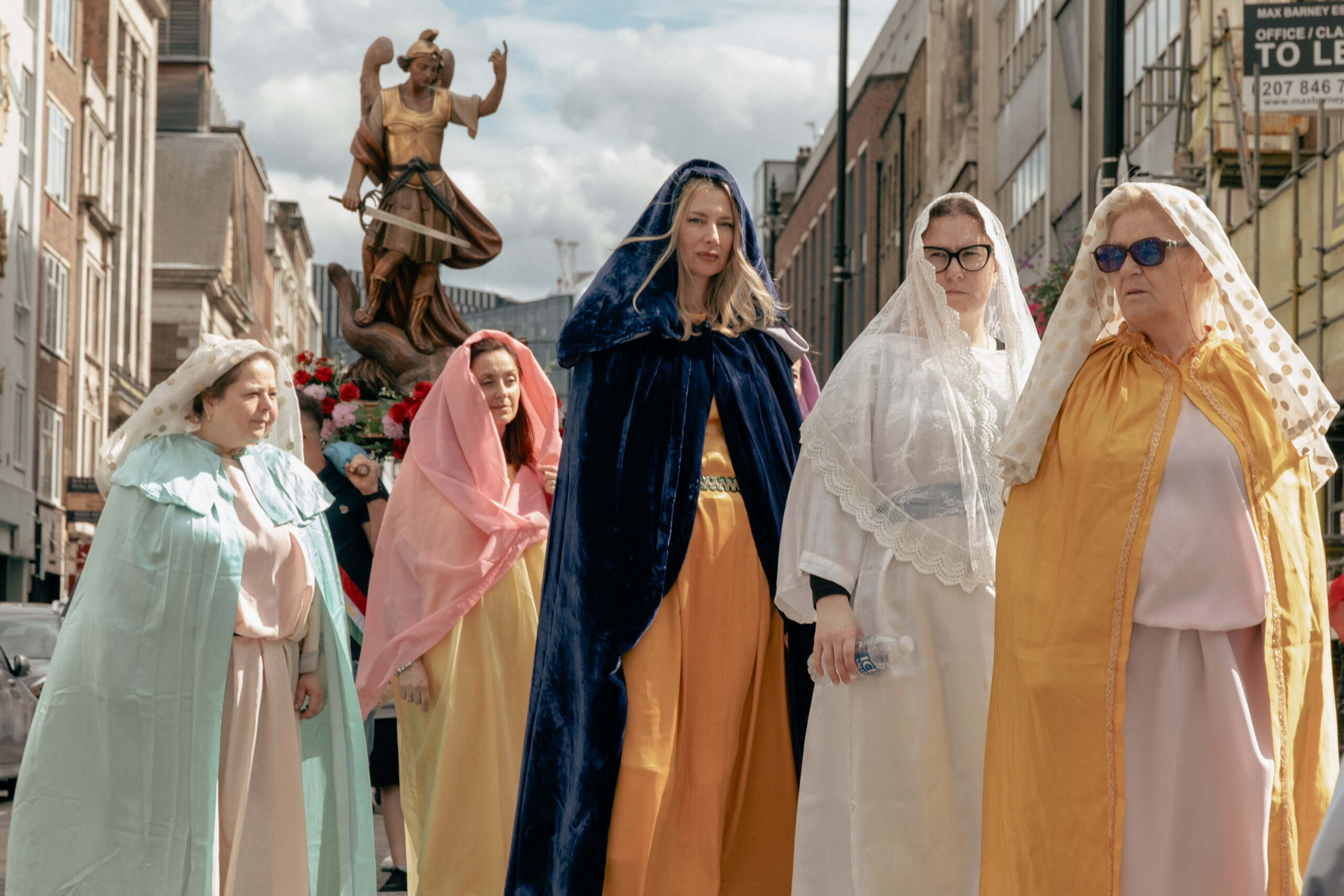 Processione Madonna del Carmelo a Clerkenwell 2024 (photo credits Luigi Russo)